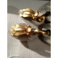 Wow !!!! Beautiful  Drop Resin  Earrings designed by famous Parisian Jeweler Dominique Denaive.