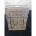 AN OUTSTANDING FILIGREE SILVER CARD CASE POSSIBLY CHINESE
