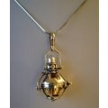 STUNNING MYSTIC BELL INCLUDING CHAIN FROM BALI