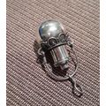 925 STERLING SILVER PERFUME BOTTLE / PILL HOLDER