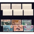 RHODESIA and NYASALAND 1960 SETS U.M.M. and FINE USED