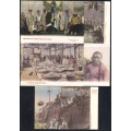 RSA 1998 Chinese Mining Community Postcards sets (2) in Souvenir package - Scarce !