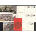 RSA 1998 Chinese Mining Community Postcards sets (2) in Souvenir package - Scarce !