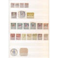 A Few Pre Union / Union / RSA Revenue stamps in 16 Side Pronto Album