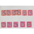 Lot 2 Selection of Union of South Africa Revenue stamps (See Scans !!!)