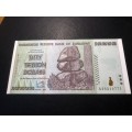 Gem Crisp UNC Zimbabwe 50 Trillion dollar banknote - 1 Available - $50,000,000,000,000