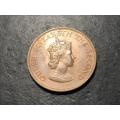 1660 to 1960 Bailiwick of Jersey 1/12 of a shilling (Penny) coin - Queen Elizabeth II