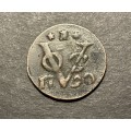 Nice 1790 VOC 1 duit coin - #5