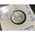 1986 Gold Reef City ZAR 6 pence Aluminium token - Laidlaw #0653