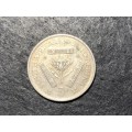 Nice 1938 SA 3 pence silver coin