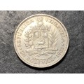 1967 Venezuelan 1 Bolívar coin