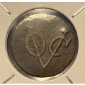 SCARCE 1808 VOC JAVA 1 Duit coin