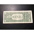 2009 USA 1 dollar banknote - as per photo