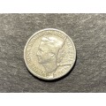 ERROR 1948 Netherlands 10 cent coin  - Large planchet error