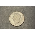 1826 British 1/2 penny coin