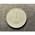 Nice 1959 1 Øre coin from Denmark