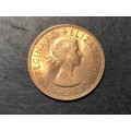 Excellent 1967 UK 1 penny coin