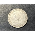 Scarce 1930 Union of South Africa Silver 6 pence coin