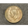 Excellent 1942 SA Union 1/2 penny coin