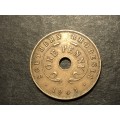 Nice 1943 1 Penny coin from Southern Rhodesia