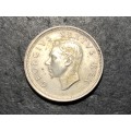SILVER 1952 King George VI South African 6 pence (6d) coin - High grade