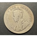 Scarce 1929 SA Union 2 ½ Shillings silver coin