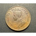 Scarce 1929 SA Union ½ penny coin  - Only 272,095 minted