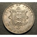 Scarce 1861 113 Shilling coin from the states of Jersey - Only 173,333 Minted