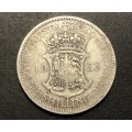 Scarce 1923 SA Union 2 ½ shillings (half crown) silver coin