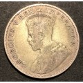Scarce 1926 SA Union 2 shilling (florin) silver coin
