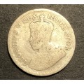 Scarce 1932 SA Union 1 shilling silver coin