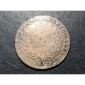 Rare 1796 Portuguese 20 Reis large Crown-sized copper coin - Queen Mary I