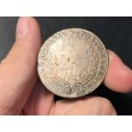 Rare 1796 Portuguese 20 Reis large Crown-sized copper coin - Queen Mary I
