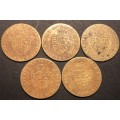 Old 1788 1/2 guinea gambling tokens - Price Per Coin