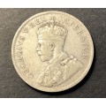 Scarce 1928 SA Union 2 shilling (florin) silver coin