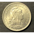 Brilliant UNC 1966 1 Escudo coin from Portugal