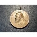 Interesting 1904 Paul Kruger (ZAR) funeral medallion - Laidlaw 0011
