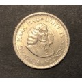 Brilliant UNC 1963 RSA 1st Decimal Silver 10 cent coin