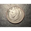 Scarce 1938 Penny (1d) fibre coin - Hard to find