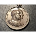 Uncommon 1902 King Edward VII Coronation medallion - Lot 2 of 3