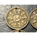Lot of 4 Queen Victoria and Royal Family small medals - 1894 to 1895