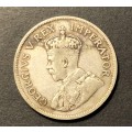Scarce 1930 SA Union 2 ½ shillings (half crown) silver coin -  Nice Filler coin