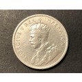 Scarce VF+ 1929 SA Union silver 2 shilling (florin) coin - Catalogue value is R3,000