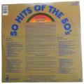 50 Hits of the 50`s Double Vinyl LP - 1988