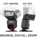 E-TTL Speedlite Flash Kit with Wireless Trigger for CANON DSLR by Altura Photo®