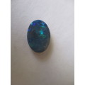 3.77ct. Grand Oval cut 14.00 x 10.00mm  Doublet Opal