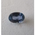 6 x 4 mm Oval cut Blue Sapphire 0.77ct.