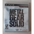 Metal Gear Solid Legacy Collection Ps3 Complete
