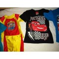 Lot of superhero clothes for your little guy. As new!