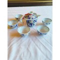 Gorgeous vintage 8 piece asian tea set